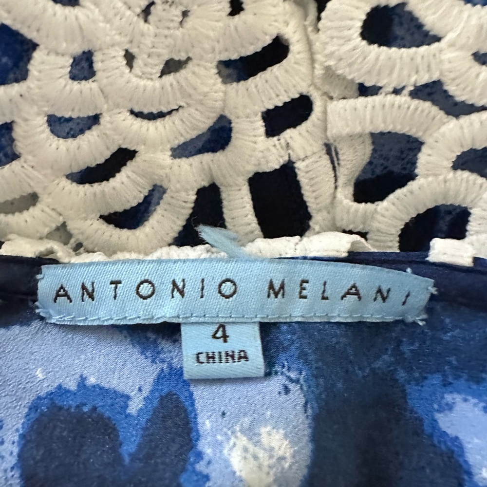 Antonio Melani - white midi dress size 4